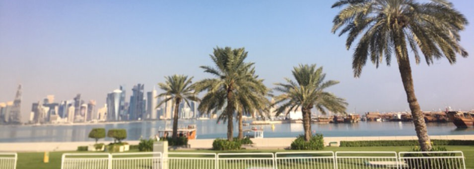 Blick vom Hotel Atlantis The Palm auf Dubai